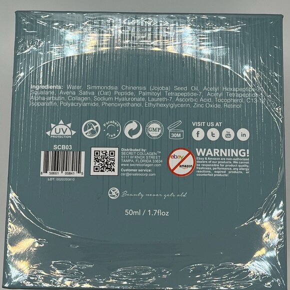 Secret Collagen Intensive Pigmentation‎ Correction Mask New Sealed $360 - Picture 5 of 5